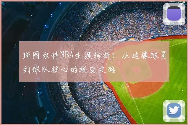 斯图尔特NBA生涯转折：从边缘球员到球队核心的蜕变之路