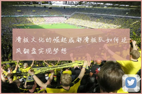 滑板文化的崛起成都滑板队如何逆风翻盘实现梦想